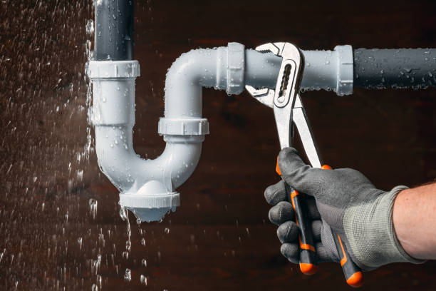 Professional Plumbing technician working in Enterprise, WV